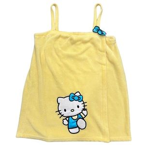 Y2K Hello Kitty Towel Dress Wrap